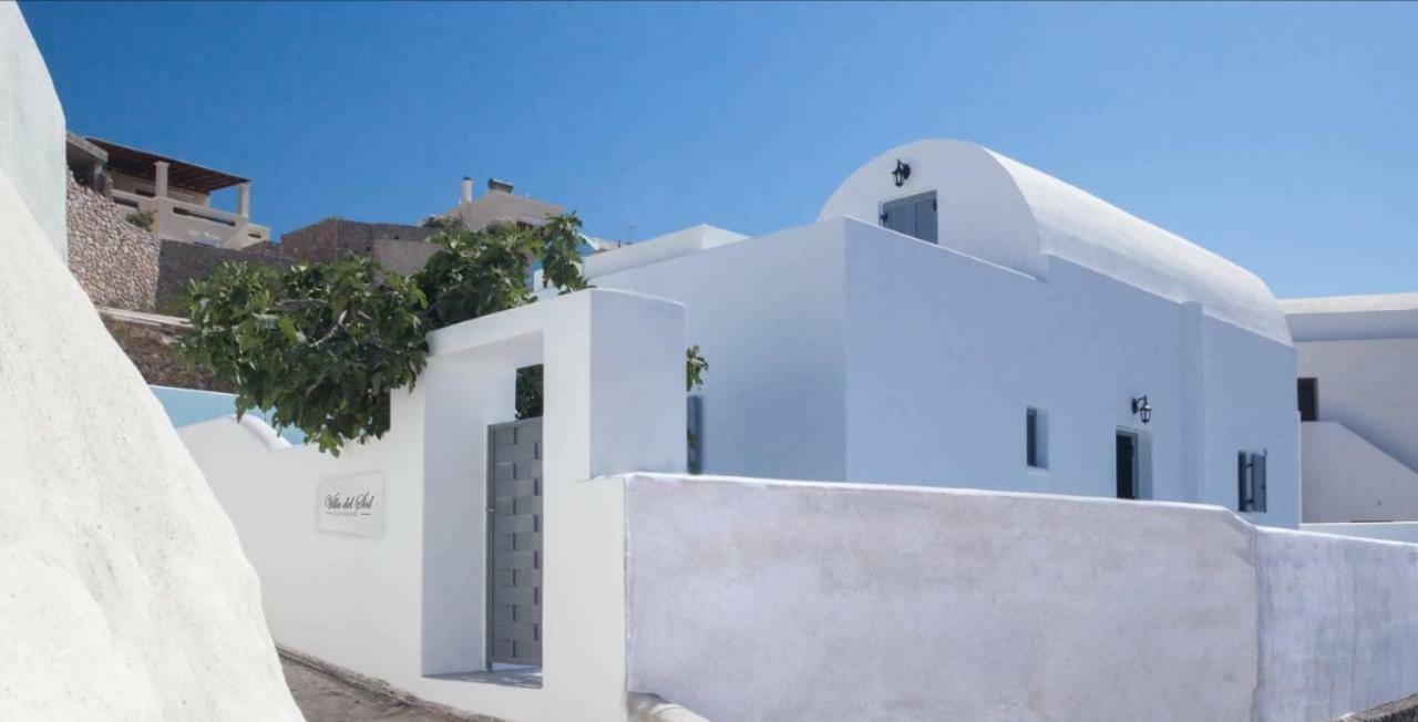Villa Del Sol Santorini Мессария Экстерьер фото